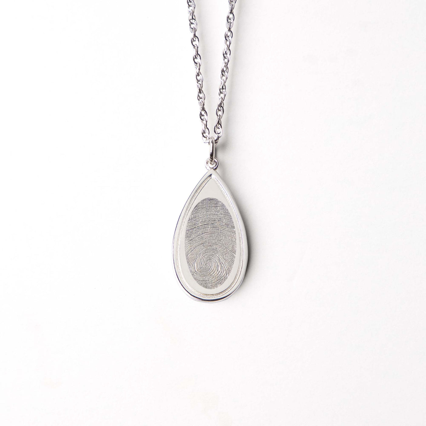 Teardrop Fingerprint Pendant - A Better Place